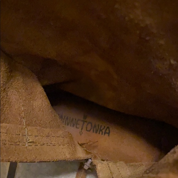 Minnetonka 3-Layer Fringe Mid Calf Boot - Picture 5 of 6